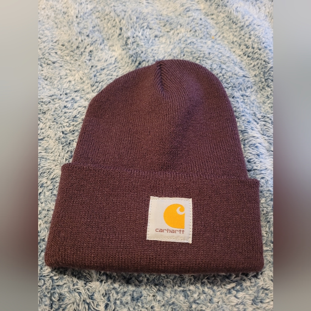 Carhartt beanie toboggan one size light brown